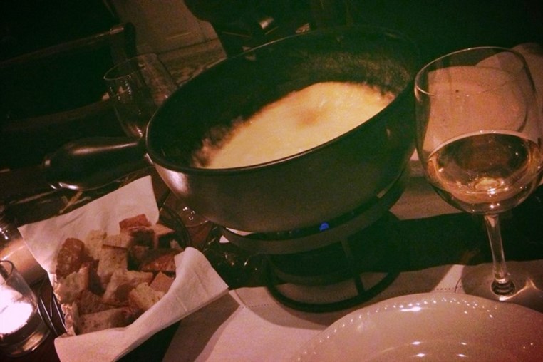 The Swiss Cheese Fondue